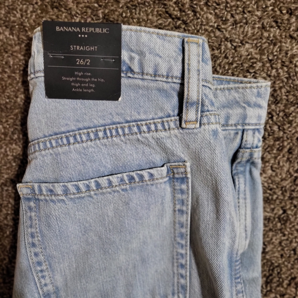New with Tags, J. Crew Light Wash High Rise Jeans